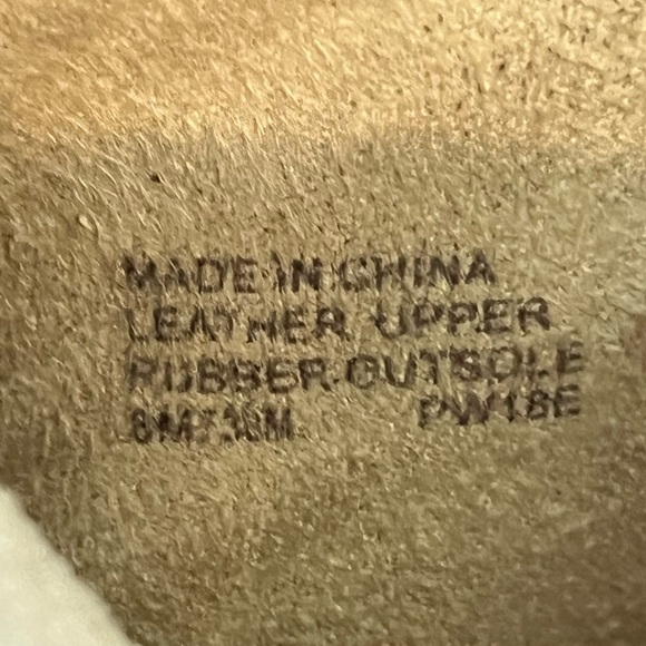 MICHAEL MICHAEL KORS HARLAND LEATHER ANKLE BOOTIE | TAN | SIZE: 8M | EUC - Picture 8 of 9